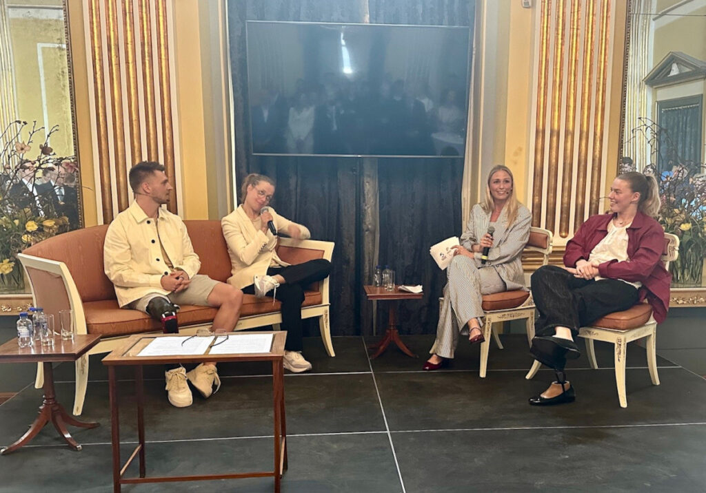 Daniel Wagner, Emma Lund, Emilie Aagaard i samtale med journalist Josefine Høgh